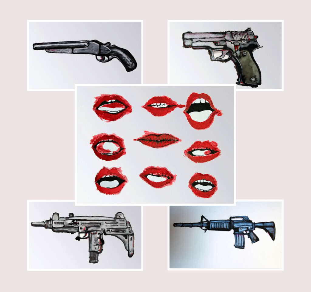 Guns and Lips